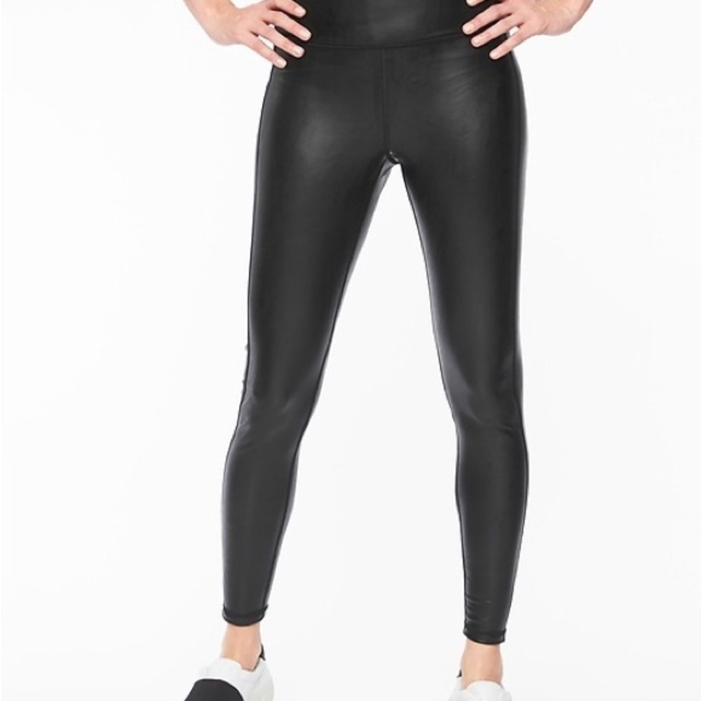 Athleta Delancey Gleam Tight w/back pockets NWT - Picture 3 of 11